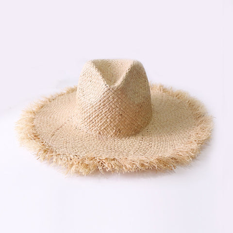 Cottagecore Simple Straw Hat - Hats - Сottagecore clothes