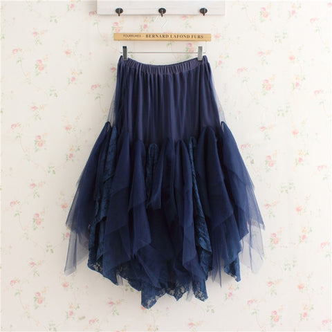Cute Mori Girl Skirt