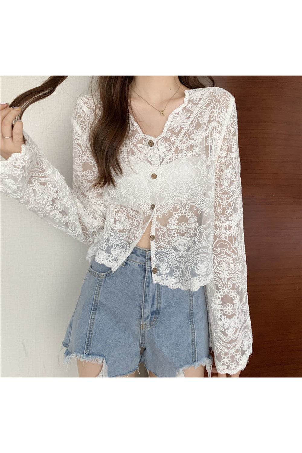 Cottage Fairy Lace Shirt cottagecoreclothes