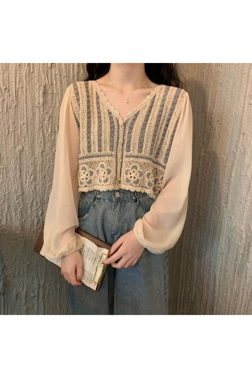 Cottagecore Style Crop Top cottagecoreclothes