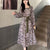 Cottagecore Aesthetic Long Floral Dress - 0 - Сottagecore clothes