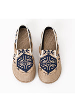 Embroidered Casual Loafers