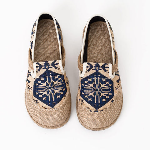 Embroidered Casual Loafers - Shoes - Сottagecore clothes