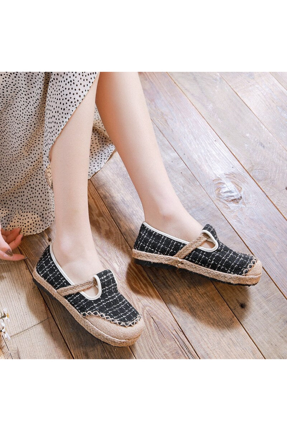 Cottagecore Canvas Espadrilles cottagecoreclothes