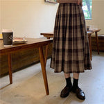 Fairy Grunge Plaid Skirt - 0 - Сottagecore clothes