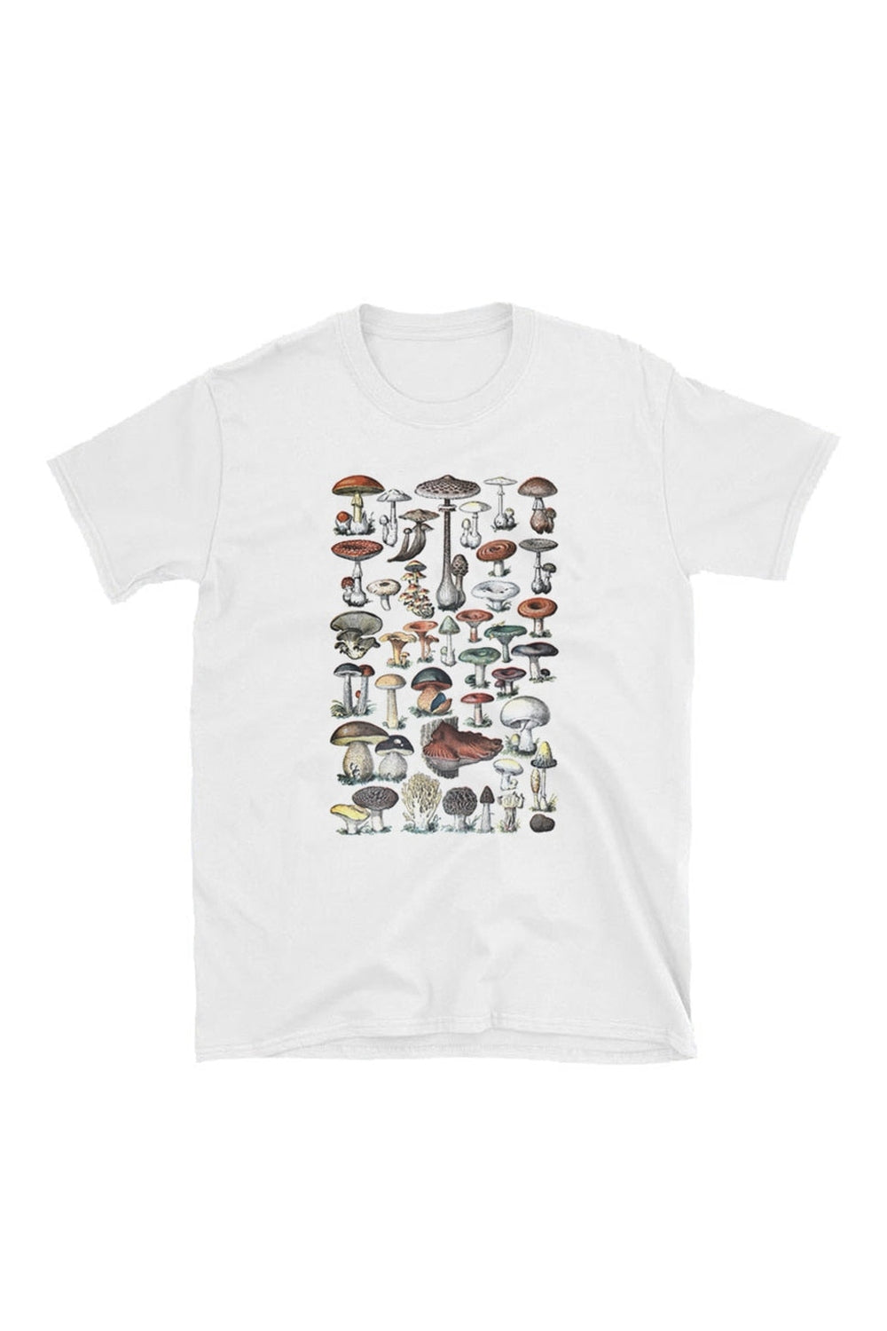 Vintage Mushroom Print T-Shirt cottagecoreclothes