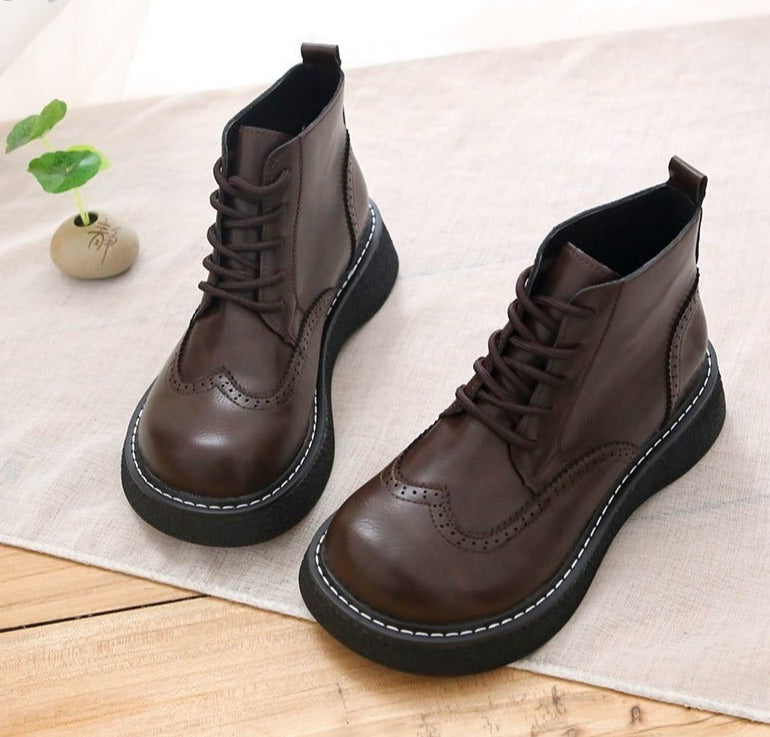 Dark Cottagecore Retro Boots