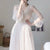 White Mesh Dress - Dresses - Сottagecore clothes