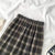 Vintage Wool Pleated Plaid Skirt - Skirts - Сottagecore clothes