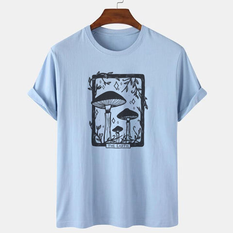 Mushroom goblincore camiseta estética