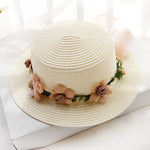 Flowers Ribbon Straw Hat - Hats - Сottagecore clothes