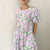 Folds Long Floral Dress - Dresses - Сottagecore clothes