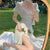 Fairycore Retro Elegant Split Dress - Dresses - Сottagecore clothes