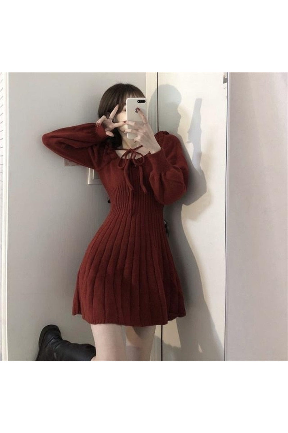 Vintage Knit Dress