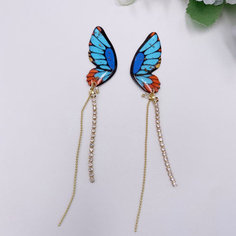 Fairycore Style Butterfly Earrings - Earrings - Сottagecore clothes
