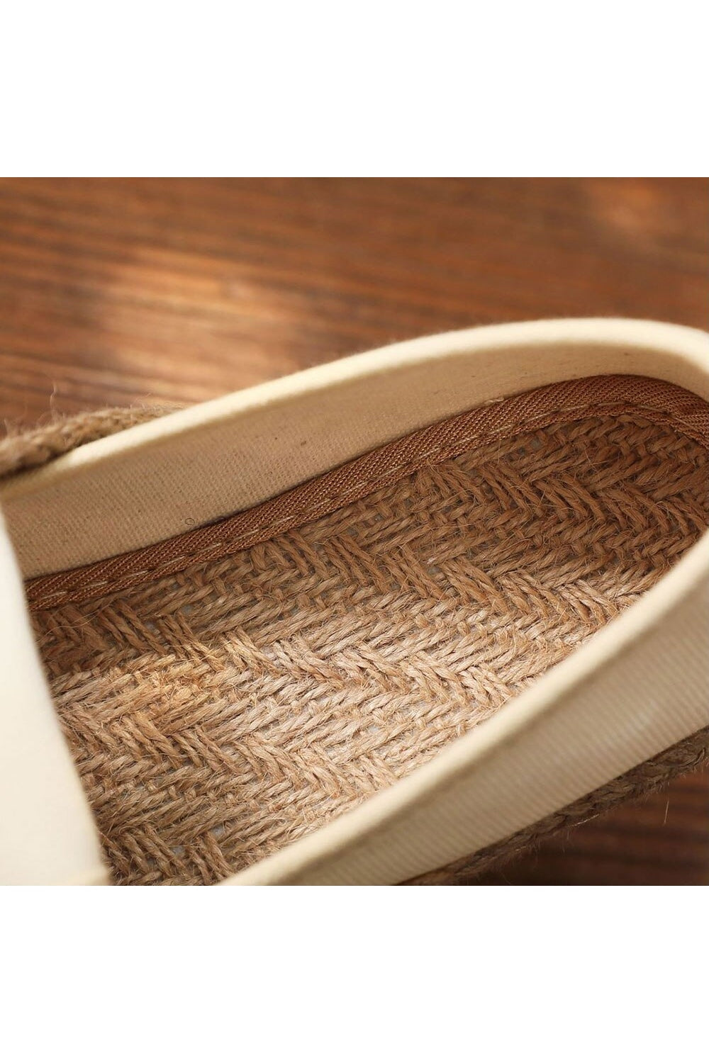 Embroidered Flat Espadrilles