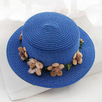 Flowers Ribbon Straw Hat - Hats - Сottagecore clothes