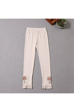 Mori Girl Flowers Pants