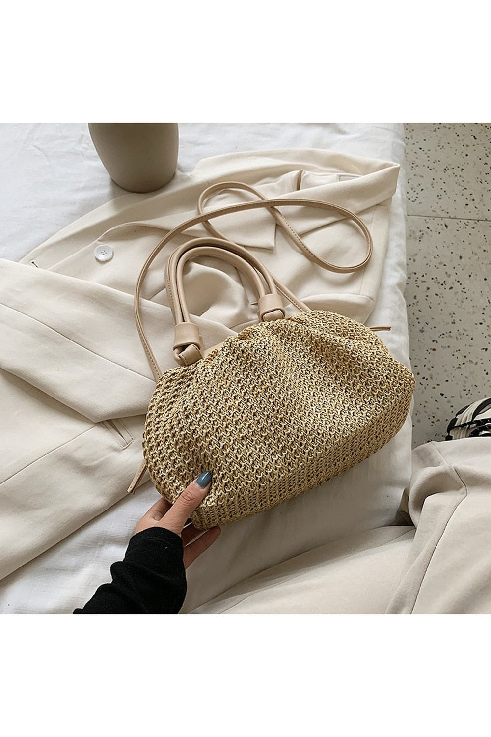 Cottagecore Straw Bag cottagecoreclothes