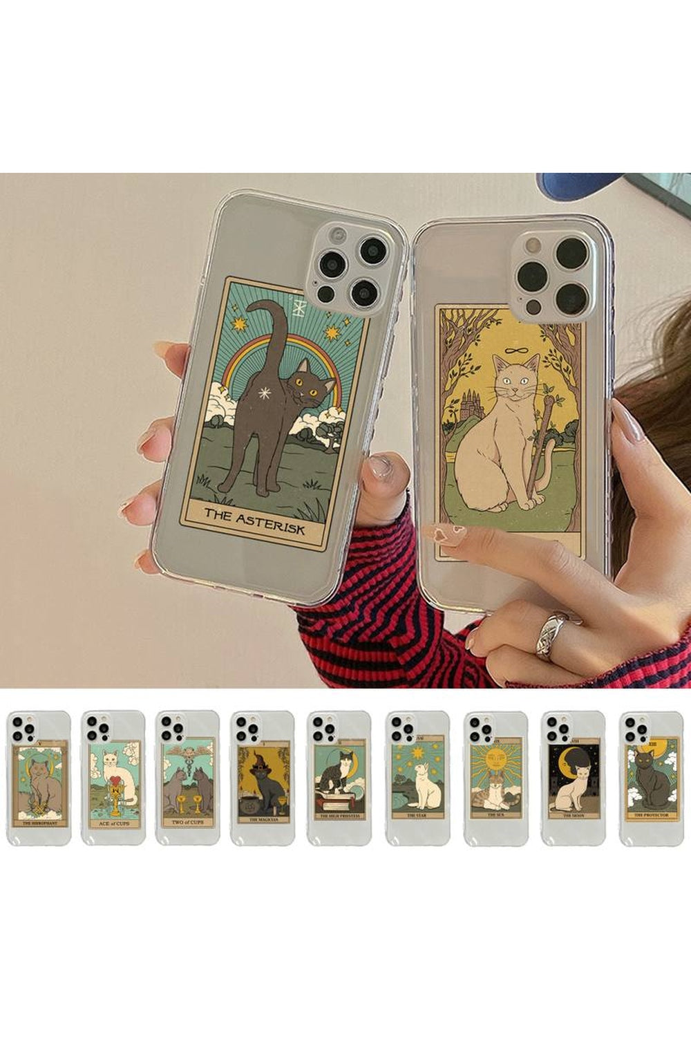 Witches Moon Tarot Case for iPhone cottagecoreclothes