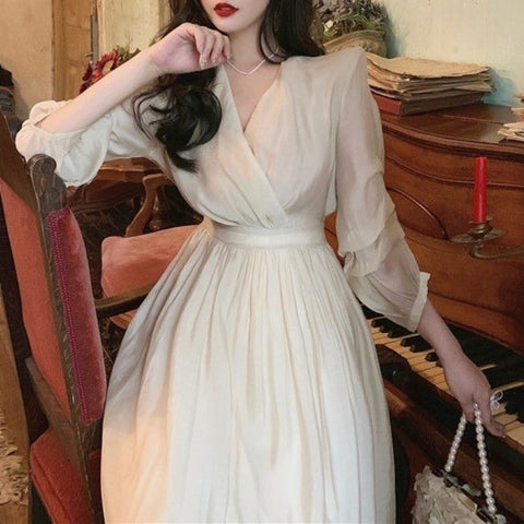 Fairycore Elegant Princess Dress - Dresses - Сottagecore clothes