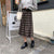 Woolen Vintage Winter Plus Plaid Skirt - Skirts - Сottagecore clothes
