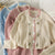 Vintage Fairy Neck Knit Cardigan - 0 - Сottagecore clothes