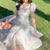 Fairycore White Elegant Dress - Dresses - Сottagecore clothes