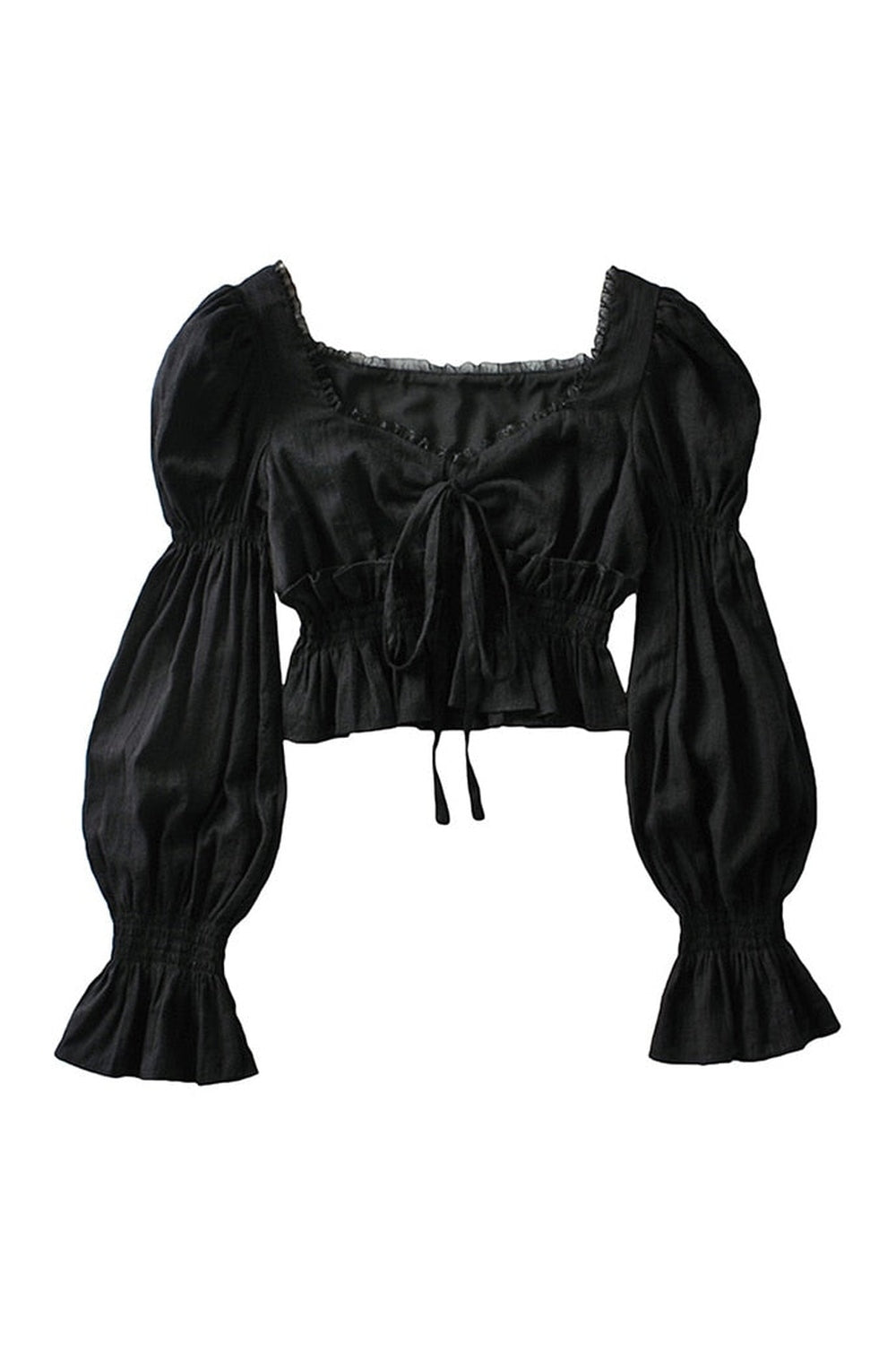 Fairycore Lantern Long Sleeve Blouse cottagecoreclothes