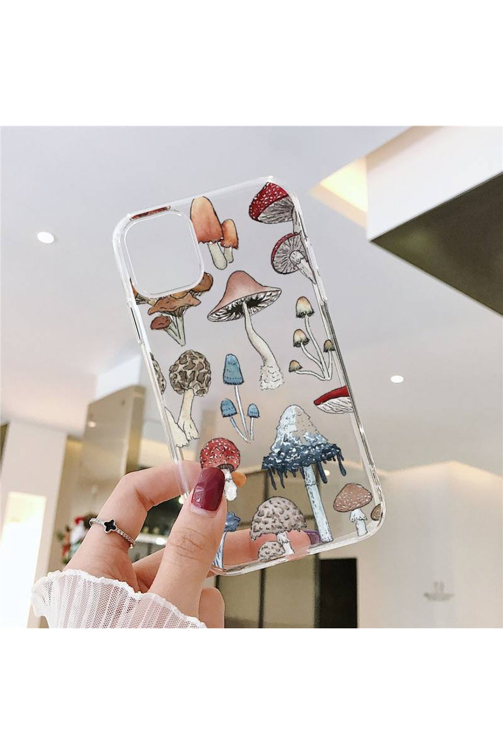 Goblincore Mushroom Case For iPhone cottagecoreclothes