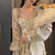 Cottagecore Floral Lace Short Dress - Dresses - Сottagecore clothes