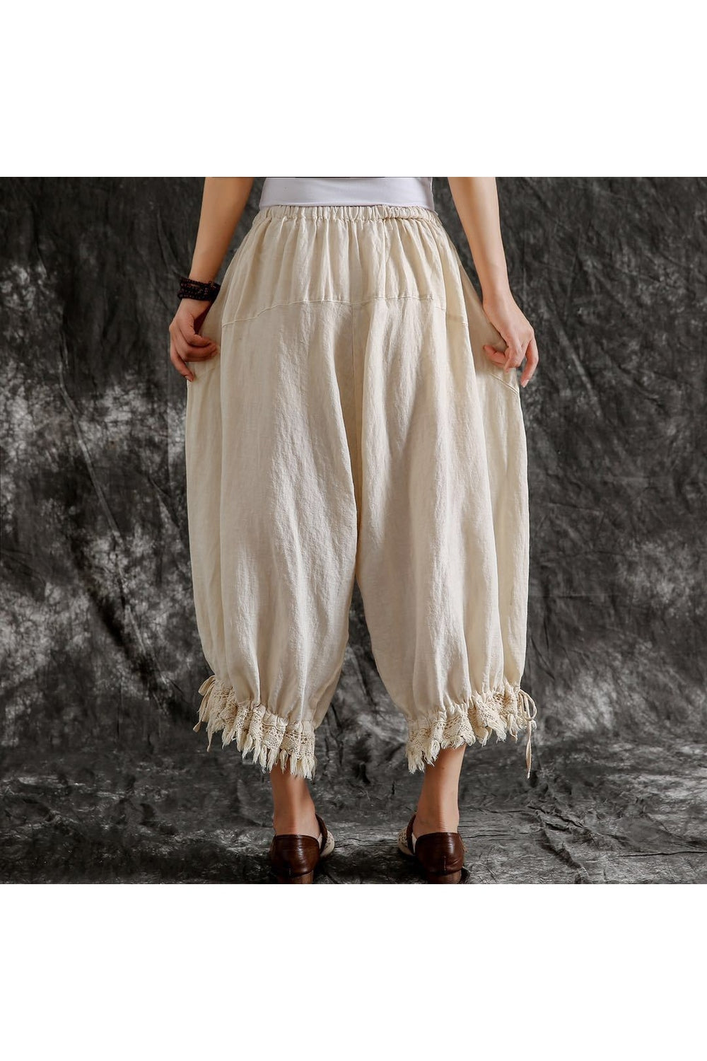 Dark Cottagecore Loose Harem Pants cottagecoreclothes