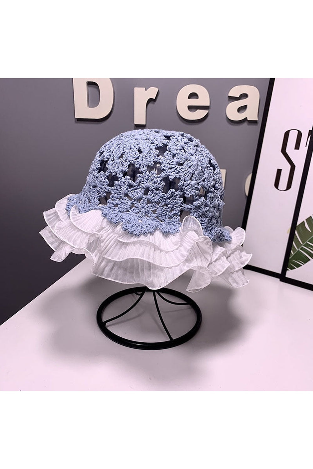 Vintage Lace Knit Hat cottagecoreclothes