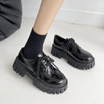 Dark Cottagecore Platform Shoes