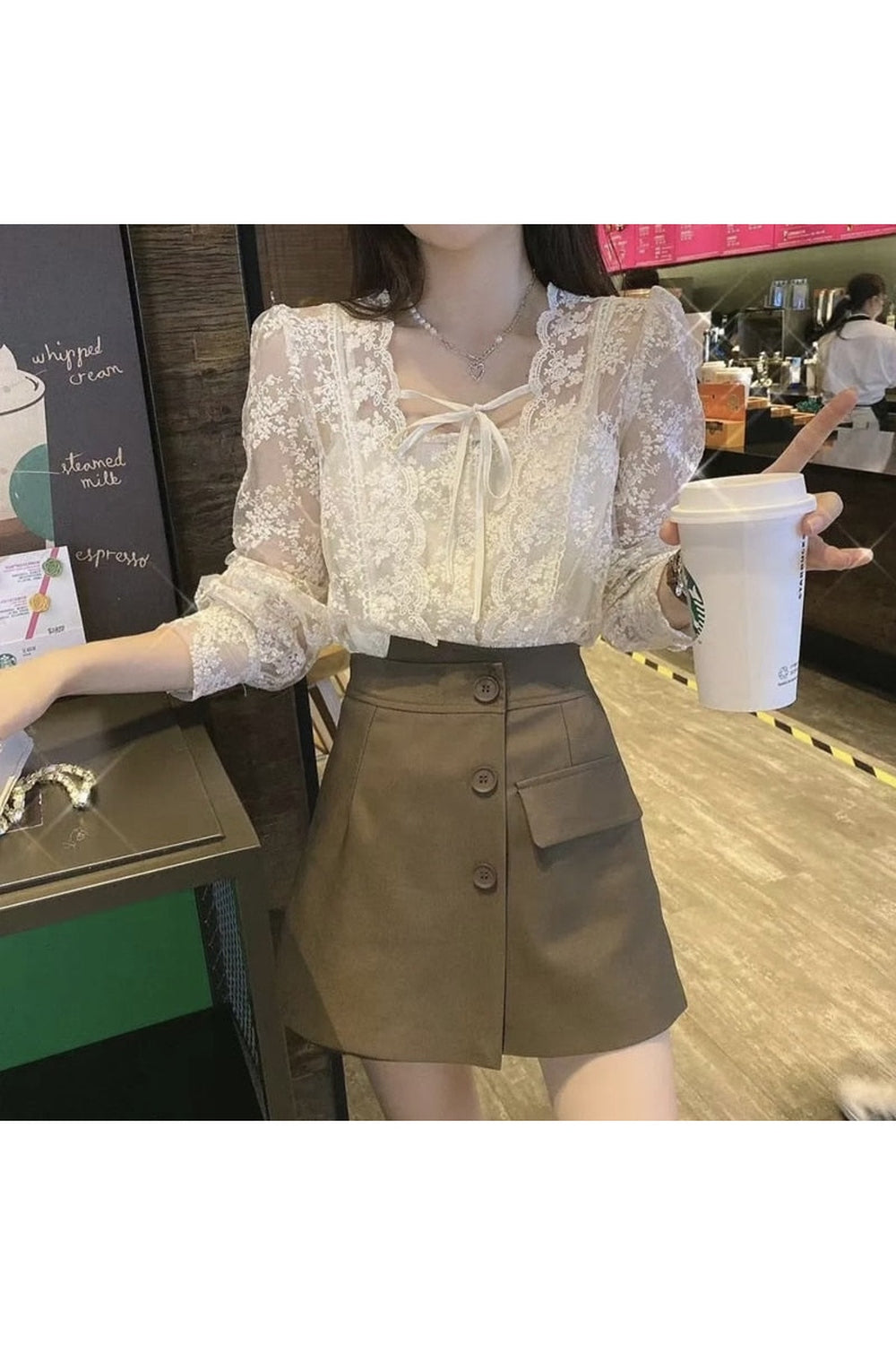 Fairy Puff Long Sleeve Blouse