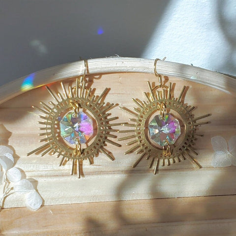 Fairy Suncatcher Earrings - 0 - Сottagecore clothes