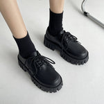 Dark Cottagecore Platform Shoes