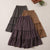 Mori Girl Retro Floral Casual Skirt