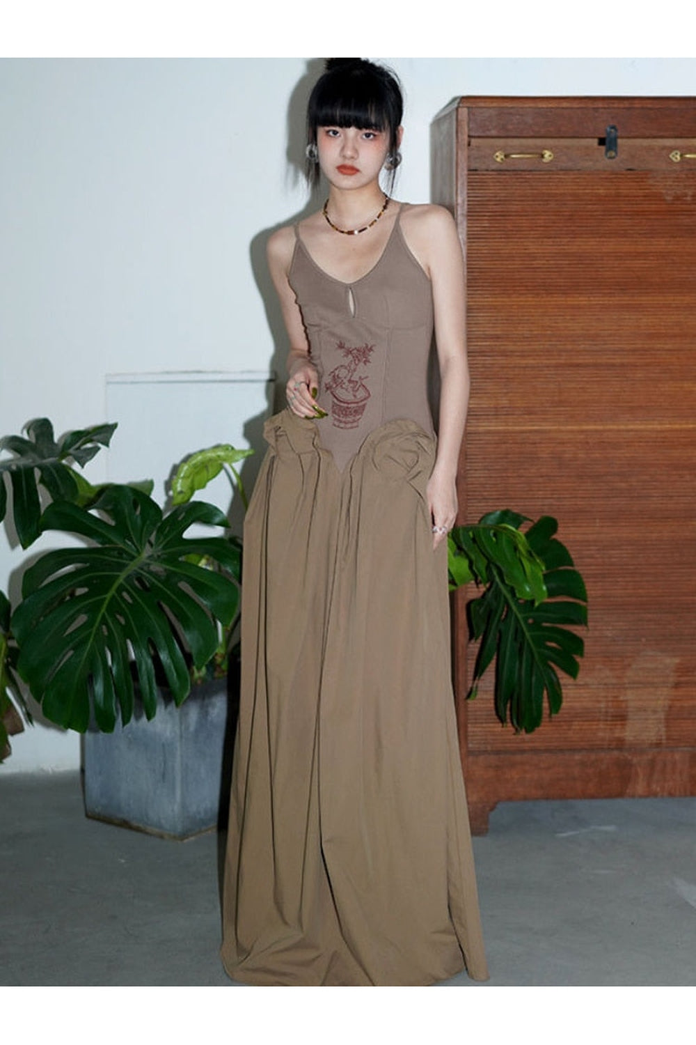 Goblincore Sleeveless Dress cottagecoreclothes