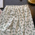 Falda vintage de cintura alta de Cottagecore