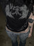 Grunge Fairycore Graphic Print Short Sleeve T-shirt - 0 - Сottagecore clothes