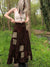 Goblincore Brow Long Skirt - 0 - Сottagecore clothes