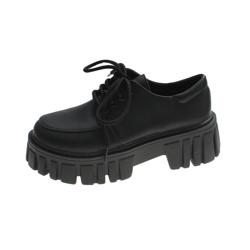 Dark Cottagecore Platform Shoes