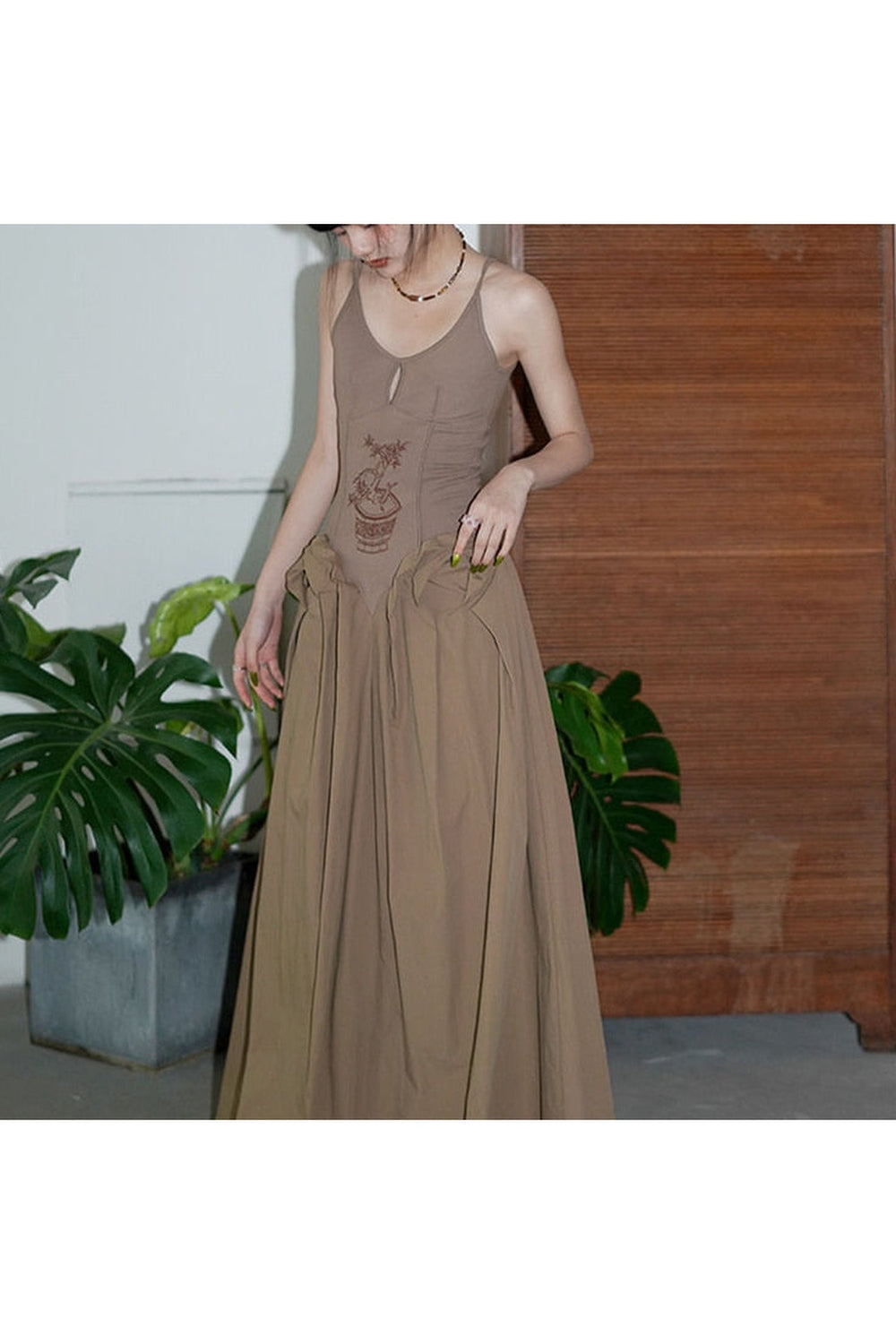 Goblincore Sleeveless Dress cottagecoreclothes