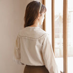 Cottagecore Peter Pan Collar Shirt