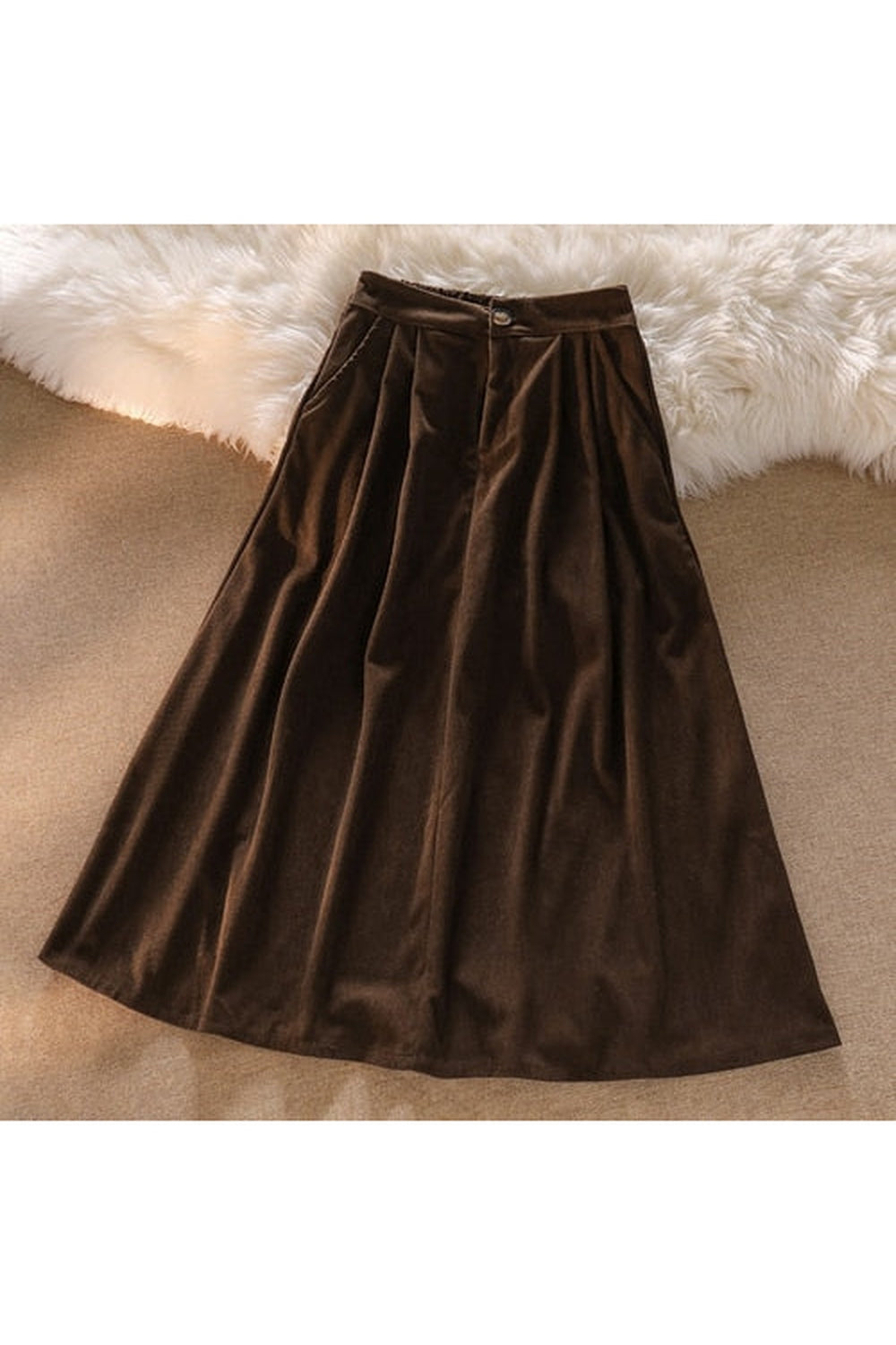 Cottagecore 3 Pieces Set Skirt & Knit Shirt cottagecoreclothes