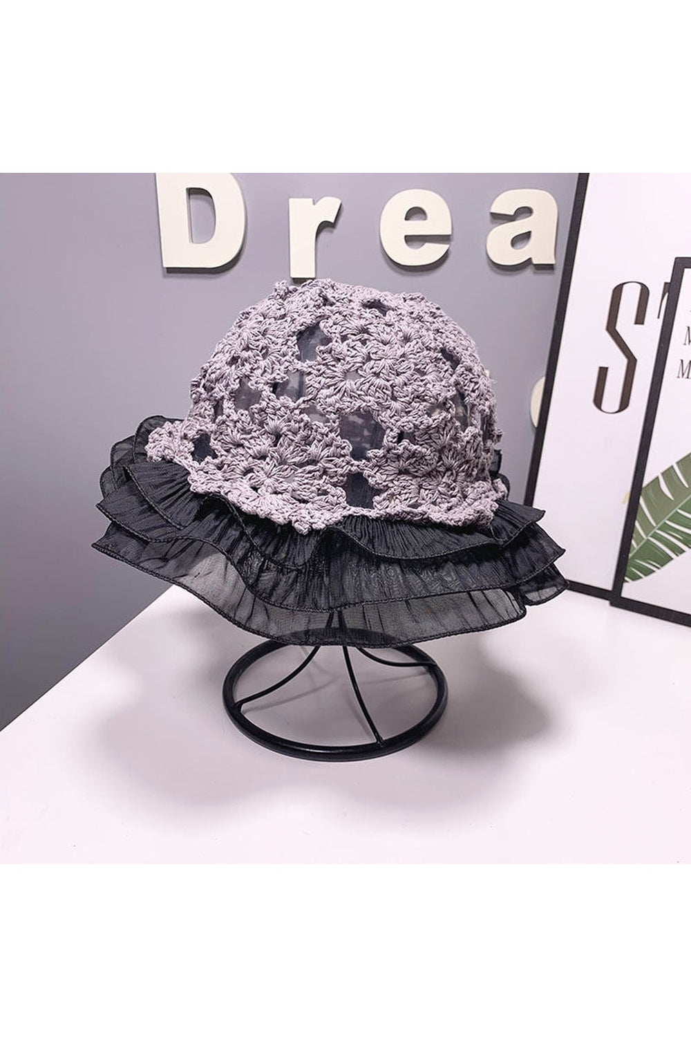 Vintage Lace Knit Hat cottagecoreclothes