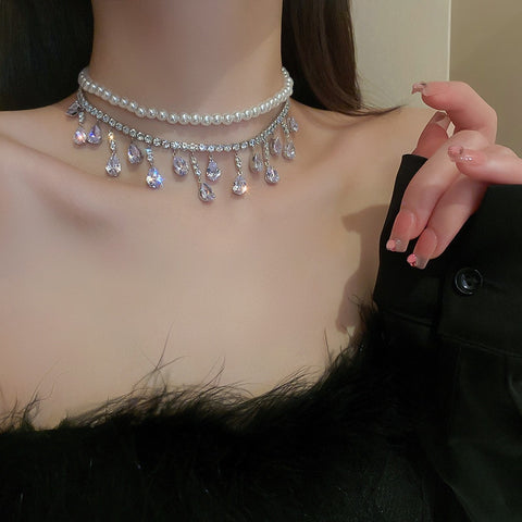 Luxury Pearl Necklace - 0 - Сottagecore clothes