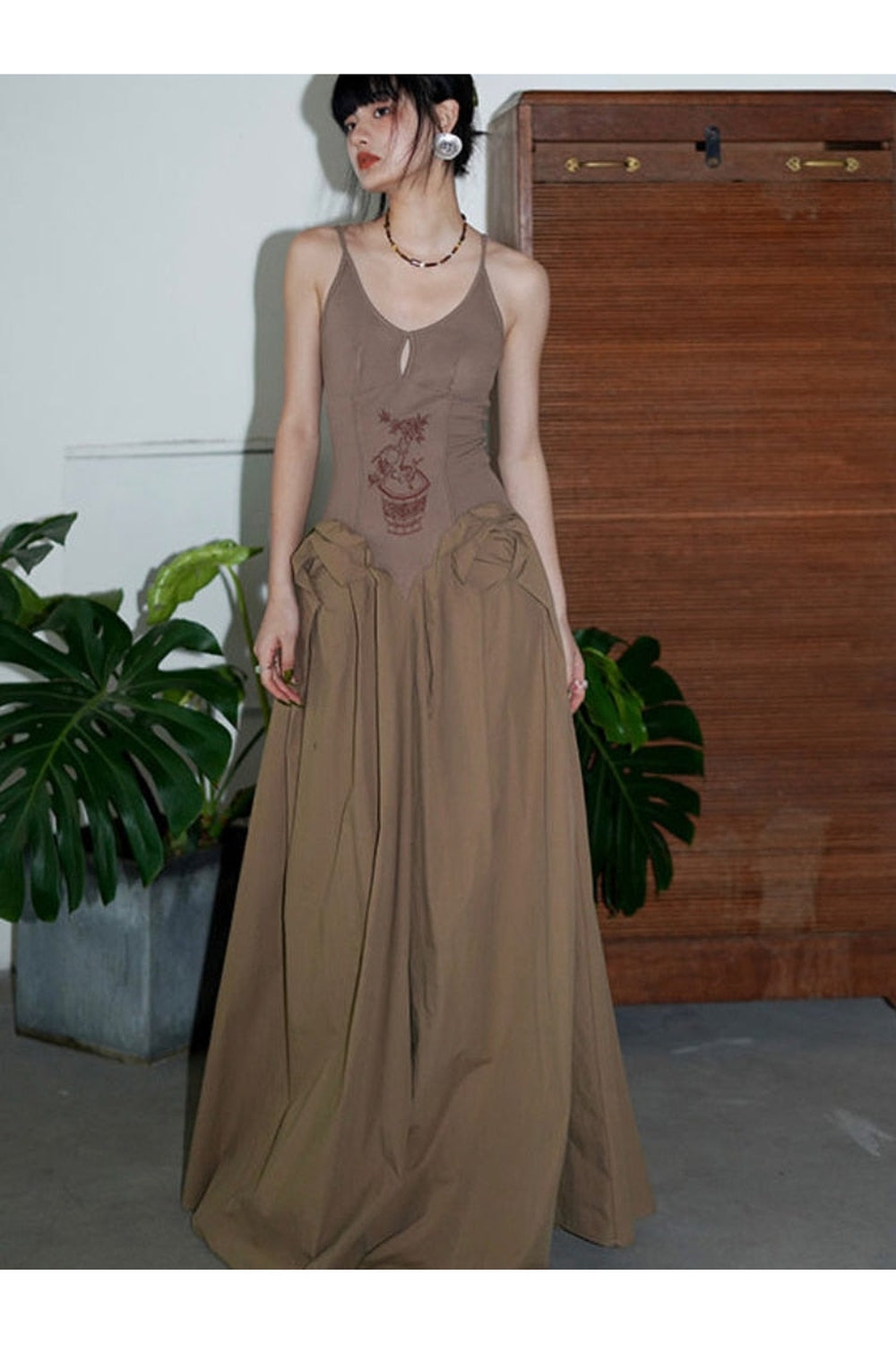 Goblincore Sleeveless Dress cottagecoreclothes