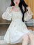 Fairy Cottagecore Lace Floral Dress - 0 - Сottagecore clothes